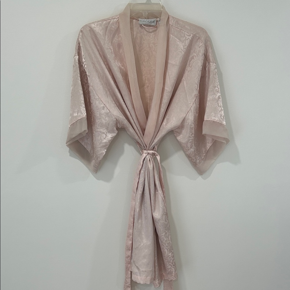 Rose Gold Lingerie Robe